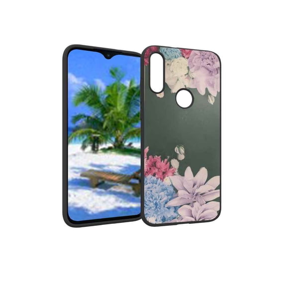 Flowers-s-339 Phone Case, Degined for Moto E 2020 Case Men Women, Flexible Silicone Shockproof Case for Moto E 2020