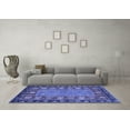 thumbnail image 3 of Ahgly Company Indoor Square Animal Blue Traditional Area Rugs, 6' Square, 3 of 4