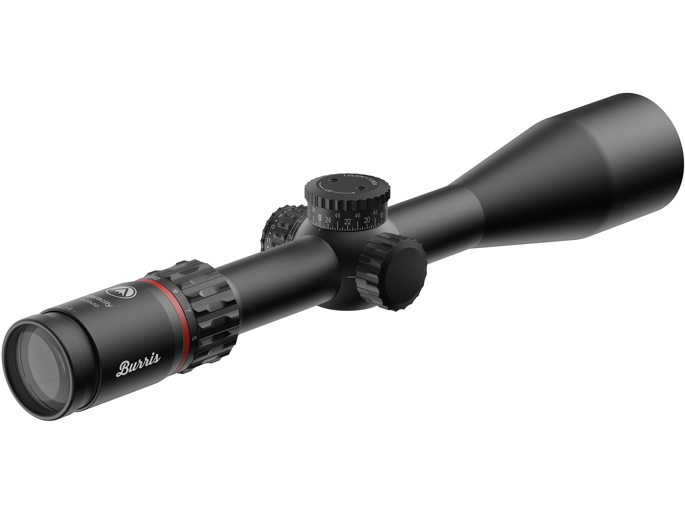 Burris Veracity Rifle Scope 30mm Tube 5-25x 50mm Illuminated RCT MOA Reticle Matte Black
