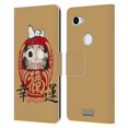 thumbnail image 1 of Head Case Designs Officially Licensed Peanuts Oriental Snoopy Goodluck Leather Book Wallet Case Cover Compatible with Google Pixel 3a, 1 of 6