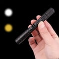 thumbnail image 2 of Phenofice key flashlight Mini Pocket Flashlight Aluminum Alloy Black Compact 1Set, 2 of 8