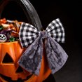 thumbnail image 5 of Qjidjing Halloween Fabric Bow Decorations, Door Window Hangings, Ornaments for Party Scene Layout, 5 of 7
