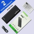 EASYLONGER Portable Laptop Charger 26800mAh, 100W Laptop Power Bank PD
