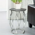 thumbnail image 3 of C-Shaped Side Sofa End Table - Snack TV Tray Small Space Coffee Table Snack, 3 of 9
