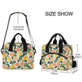 thumbnail image 2 of FORMRS Reusable Lunch Bag for Work School Leakproof Insulated Cooler with Adjustable Shoulder Strap, Citrus Fruits, 2 of 6