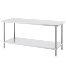 Free Shipping Barricks UTS1848 LQ Utility Table Rectangular 48w x 18d x 30h Oak Walmart Walmart