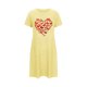 thumbnail image 4 of Camisón corto de mujer, vestido de largo medio con estampado de moda, camisón corto extragrande de mujer, camisón de manga corta con estampado de pecho a la moda, camisón de mujer, 4 of 6