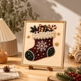 thumbnail image 5 of DIY Christmas Pearl Diamond Painting Art Kit, 3D Gem Art Craft Set for Adults and Beginners Holiday Diamond Embroidery Wall Decor with Frame for Girlfriends, Mothers, Teachers, Grandmothers, 5 of 6