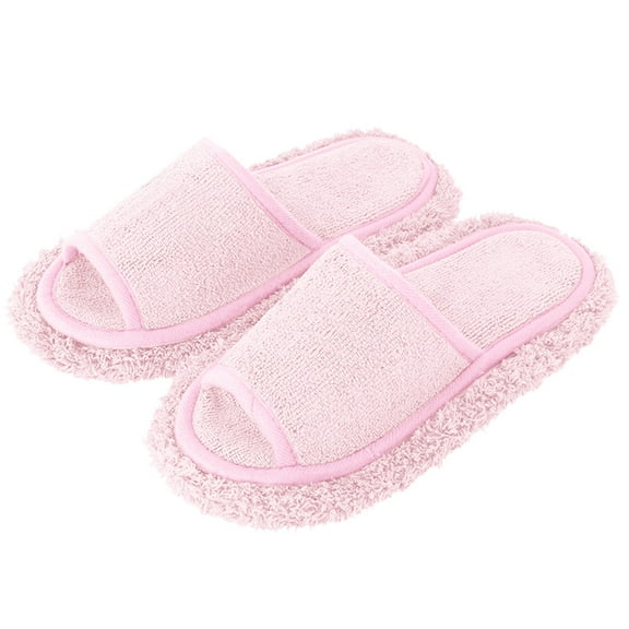 Slippers for Women,Lazy Floor Cleaning Slippers For Detachable Washable Floor Cleaning Slippers Silent Vacuuming Slippers Hands Cleaning,Womens Slippers,Pink,6-8.5