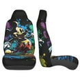 thumbnail image 4 of Mickey Characters 2 Front Car Seat Covers for Car Truck Sedan SUV, Christmas Car Gifts, Durable Automotive Seat Covers, Breathable Bucket Seat Covers, Protective Interior Accessory, 4 of 9