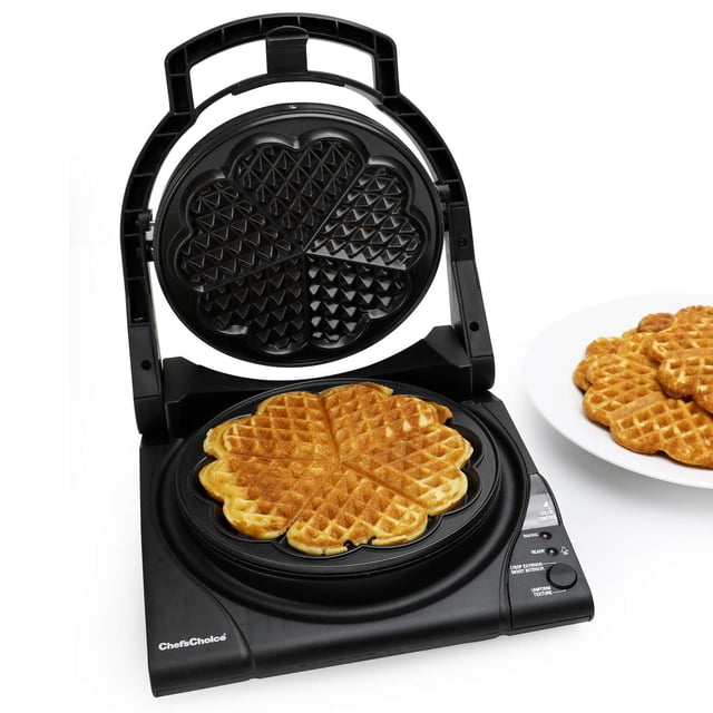 Chef’sChoice Toscano Nonstick Features Baking Indicator Light Consistent Even Heat Press Delicious Pizzelles in Seconds