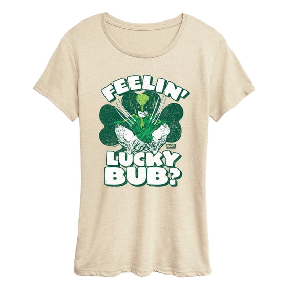 Marvel - Feelin Lucky Bub Short Sleeve Graphic T-Shirt