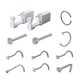 thumbnail image 1 of Nose Piercing Gun Kit Body Nasolabial Earring Piercing Tool Kit With 10pcs Silver Stud Earrings, 1 of 2