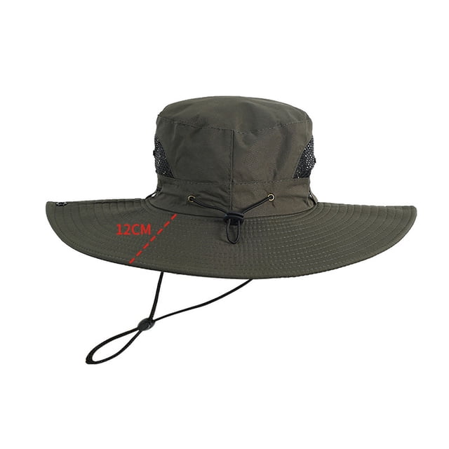 Fiudx Sombrero de Vaquero, Elegante Sombrero Extragrande de Gamuza, Transpirable, para Senderismo, Protección Solar, para Pesca, para Uso En Exterior, Regalo para Hombre y Mujer, Ligero y Cómodo, Tal