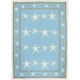 thumbnail image 1 of Homefires PP-AJR014E 5 x 7 ft. Polypropylene Starfish Scatter Hand Hooked Rug, 1 of 1