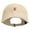 Khaki, variant on Rhino Beetle Symbol Embroidered Dad Style Unstructured Low Profile 6 panel Cotton Cap - Khaki OSFM
