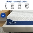 8 Inch Vs 10 Inch Memory Foam Mattress Soges 10 inch Memory Foam Mattress Queen Size Mattress Green Tea Gel
