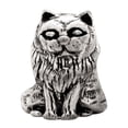 thumbnail image 2 of Birman Cat Charm .925 Sterling Silver Antique Finish Reflection Beads - QRS1272, 2 of 5