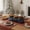 Blue, variant on Triple Slow Cooker with 3 Spoons, 3 Pot 1.5 Quart Oval Crock Food Warmer Buffet Server, Stainless Steel