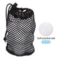 thumbnail image 3 of Uxcell Hollow Swing Training Driving Range Golf Practice Balls White 16 Pack, 3 of 5