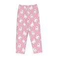 thumbnail image 6 of Fotbe Pink Cartoon Bear Women's Pajama Pants,Sleepwear Pants,Pj Bottoms Drawstring And Pockets-XX-Large, 6 of 7