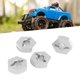 thumbnail image 1 of Adaptadores De Bujes De Rueda Hexagonales De Aleación De Aluminio, 4 Uds., 12mm, Con Pasadores De Eje Para Piezas De Coche 1/16 RC, 1 of 7
