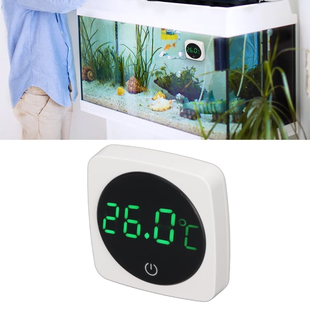 Termómetro Para Pecera, Minitermómetro Digital Para Acuario De Alta Precisión Con Pantalla LCD Grande
