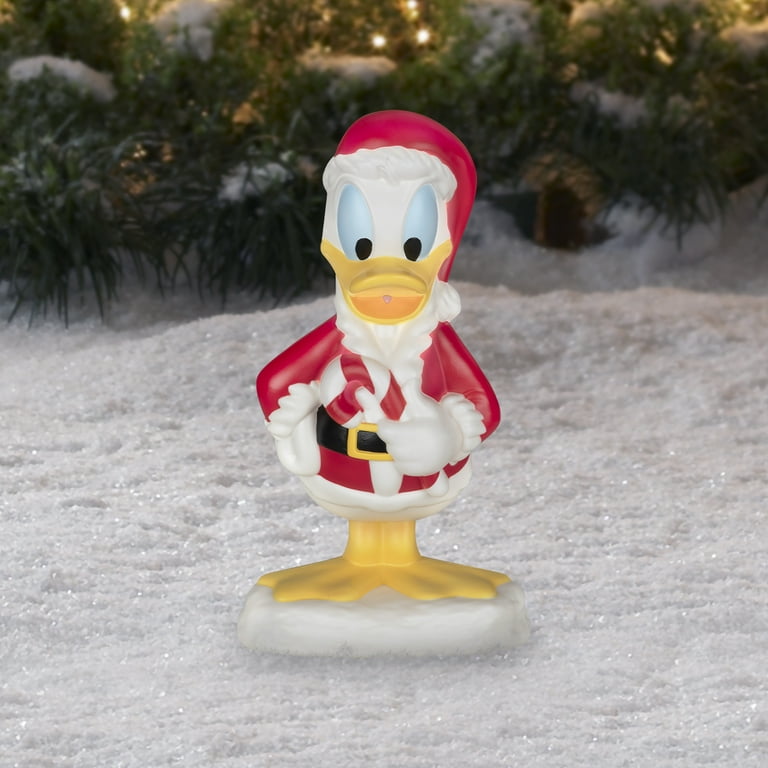 Donald Duck as Santa Claus Disney 22-Inch LED Blow Mold Christmas