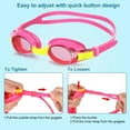thumbnail image 6 of AOLIGEI Kids Swim Goggles Kids Swimming Goggles Anti-fog No Leaking Girls Boys for Age 3-10, 6 of 7
