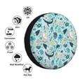 thumbnail image 4 of Fotbe Sea Animal Funda de Llanta de Repuesto con Estampado, Engrosada, Ajuste Universal para Jeep, Remolque, RV, SUV, Camión-16 inch, 4 of 6