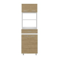 We Have Furniture Lakeridge Pantry Cabinet – Modern Storage Solution with White