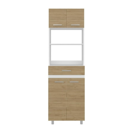 We Have Furniture Lakeridge Pantry Cabinet – Modern Storage Solution with White