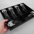 thumbnail image 3 of LOLIPPYY Cash Register Box Black Simple Design Portable Storage Case for Supermarket 1Set, 3 of 8