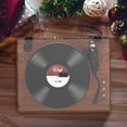 thumbnail image 4 of Udreamer Vinyl Record Player Stereo Turntable Vinyl player , Bluetooth Wireless with Speaker,  2-Speed All In ONE Vintage Audio Turntable, Brown, 4 of 15