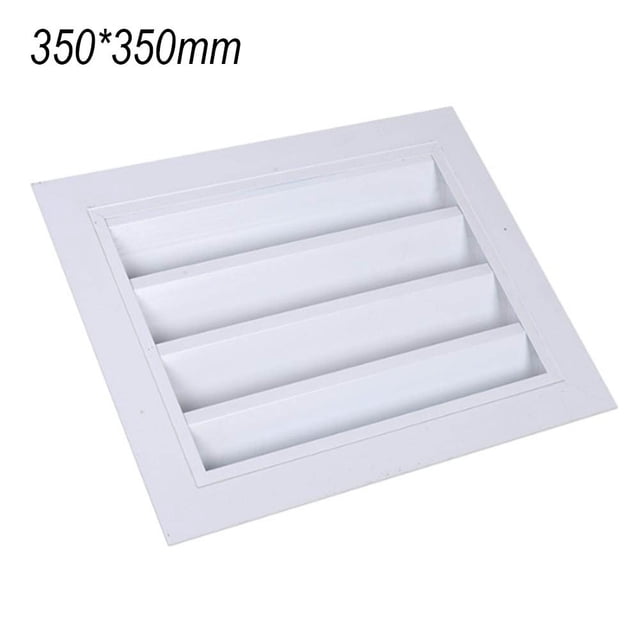 Rainures en Aluminium Résistant aux Intempéries Ventilation Grille d'Aération Couverture 350*350