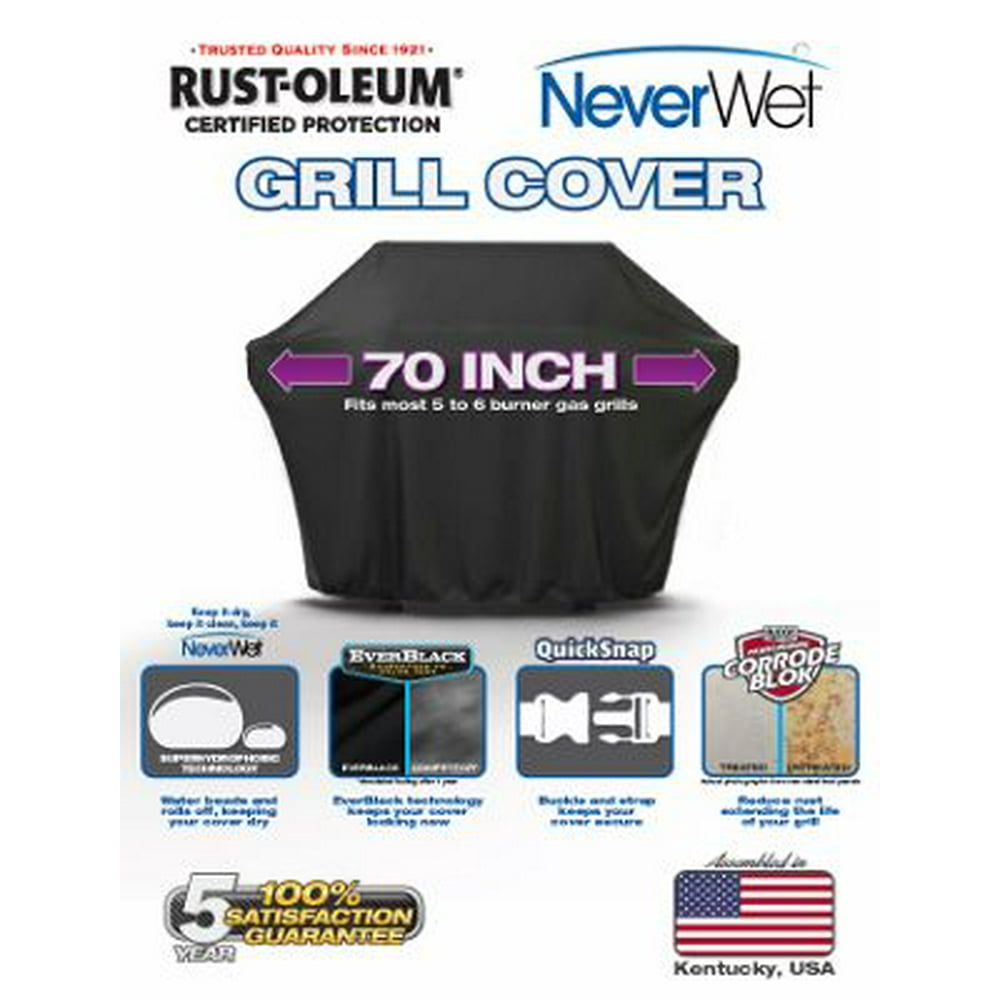 Budge RustOleum NeverWet Outdoor Grill Cover