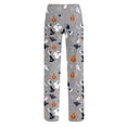 thumbnail image 3 of Women's Halloween Themed Pajama Pants Relaxed Fit Long Trousers Soft Loungewear For Nightwear XL, 3 of 6