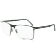 thumbnail image 2 of Porsche Design P8256 E Square | Matte Black| Eyeglass Frames, 2 of 5