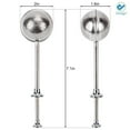 thumbnail image 4 of Deago Long-Handle Stainless Steel Tea Strainers - 2pcs Tea Ball Infusers Filter for Loose Leaf Tea, Reusable Tea Interval Diffuser for Teapot, 4 of 9