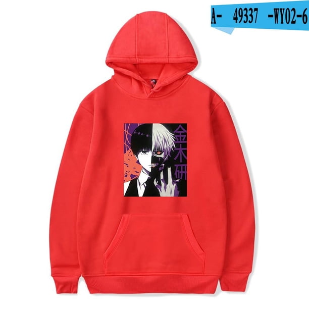 Tokyo Ghoul Kaneki Adventure sudaderas con capucha chaqueta Casual niños adultos niños tallas Cosplay disfraz Jersey Jersey Unisex05L Deng Xun unisex
