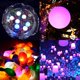 thumbnail image 2 of Lote de 100 unidades de 100 luces LED redondas blancas con forma de globo, con tiempo de espera prolongado para linternas de papel, decoración para fiestas y bodas., 2 of 4
