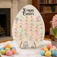 thumbnail image 1 of Soporte de Exhibición de Madera para Pascua, Decoración de Chupeta y Donut para Fiestas de Pascua, Ornamento de Madera, 1 of 6