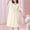 Beige, variant on OGLCCG Teens Girls Nightgowns Short Sleeve Cotton Cute Princess Night Gown Dress Loose Fit Summer Soft Sleepwear Nightdress 4-18 Years