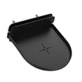 thumbnail image 1 of OUNONA Black Plastic Speaker Stand Wall Holder for WiFi Router Compatible with Various Devices, 1 of 7