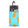 thumbnail image 6 of ODD SOX, Men's Funny Designer Brand Food Snacks Socks, Skippy Crew, Large Adult, 6 of 6