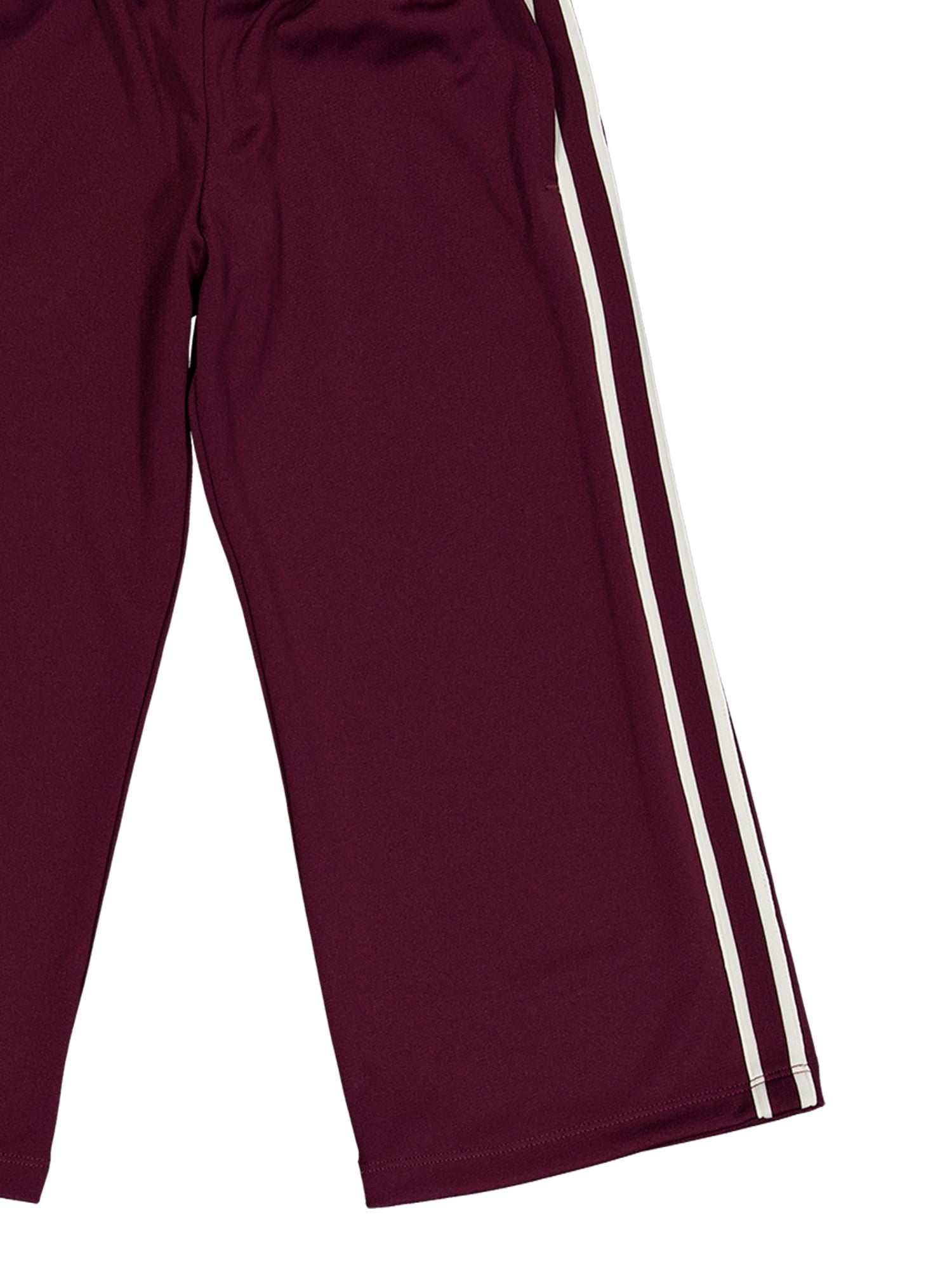 Weekend Academy Girls Wide Leg Track Pants with Side Stripes, Sizes 4-18