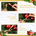 thumbnail image 3 of 8/18-PCS 20-Inch Reusable Christmas Garland Ties - Flexible Decorative Twist Ties for Banister, Holiday Crafts, and Gift Wrapping, 3 of 12