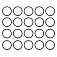 thumbnail image 1 of 100pcs 10x1mm Anillos O de goma nitrílica para automóviles, anillos de sellado resistentes al calor, 1 of 5