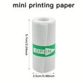 thumbnail image 4 of 20 Rolls Black On White Thermal Sticker Paper For Mini Printers Cameras Photo Checklist Notes, 4 of 7