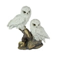 thumbnail image 1 of Owl Be There For You Snowy White Owl Couple Decorative Tabletop Statue, 1 of 3